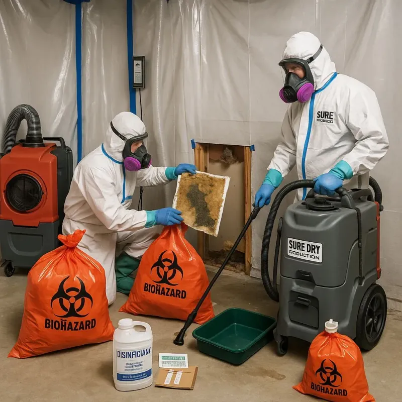Contaminated Water Handling Protocols process in Meridian Hills, IN