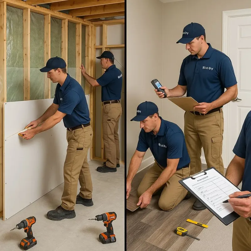 Repairs and Reconstruction process in Meridian Hills, IN